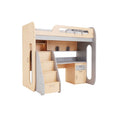 **Technische titel in het Nederlands:** Multifunctioneel Kinderbed met Bureau en Opslagruimte