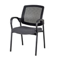 Titel in het Nederlands: **Ergonomische Stoel met Mesh Rugleuning en Staalframe**